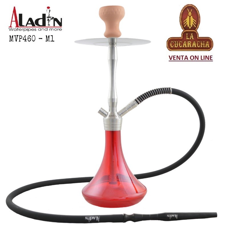 TG-41205-ALADIN-PIPA AGUA 46CM-MVP460 ROJA.