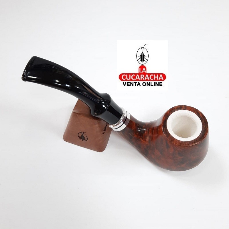 BC-5118-5-ANGELO-PIPA FUMAR BENT BILLIARD LISA ESPUMA MAR