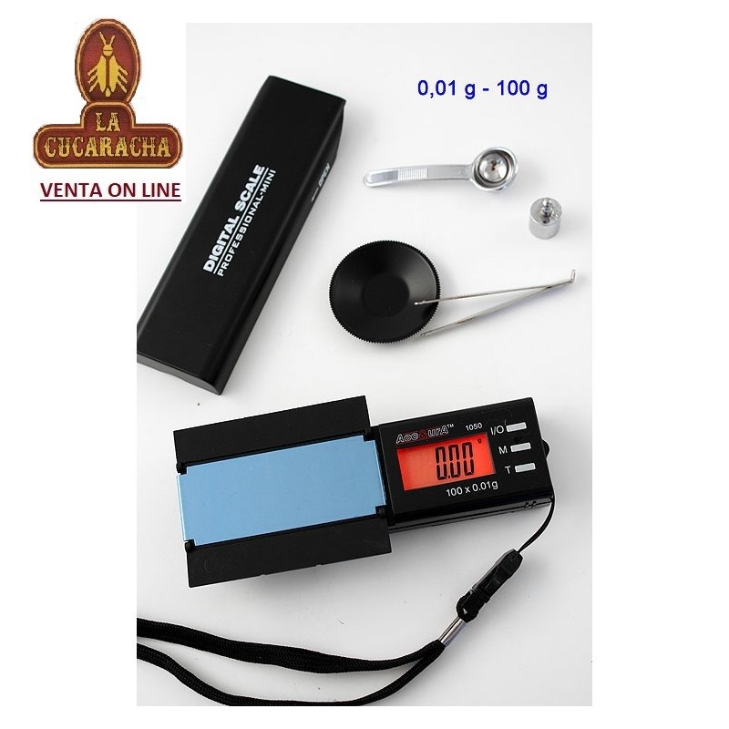 TG-9886-BASCULA DIGITAL BOLSILLO 0,01 A 100G. NEGRA.