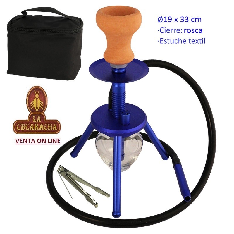 TG-40896-PIPA AGUA 33CM. AZUL.
