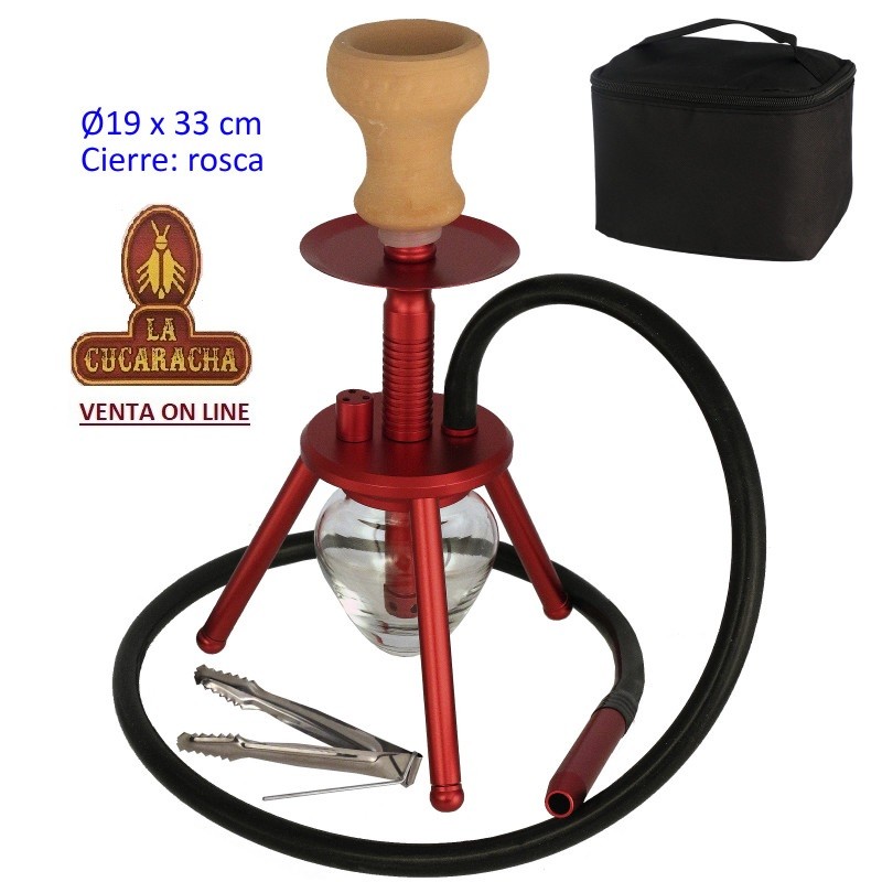 TG-40894-PIPA AGUA 33CM. ROJA