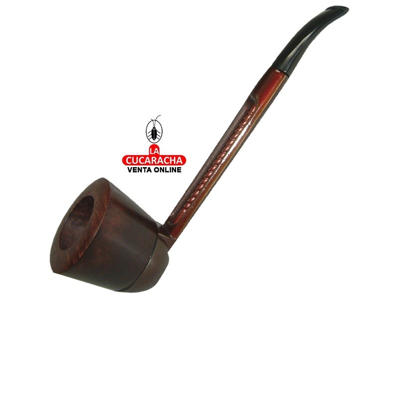 FT-20002-FALCON-PIPA FUMAR SERIE EXTRA SEMI CURVA.