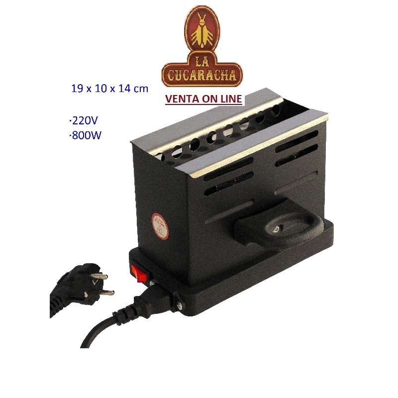 TG-42004-HORNILLO SHISHA TOSTADORA CARBON ELECTRICA.