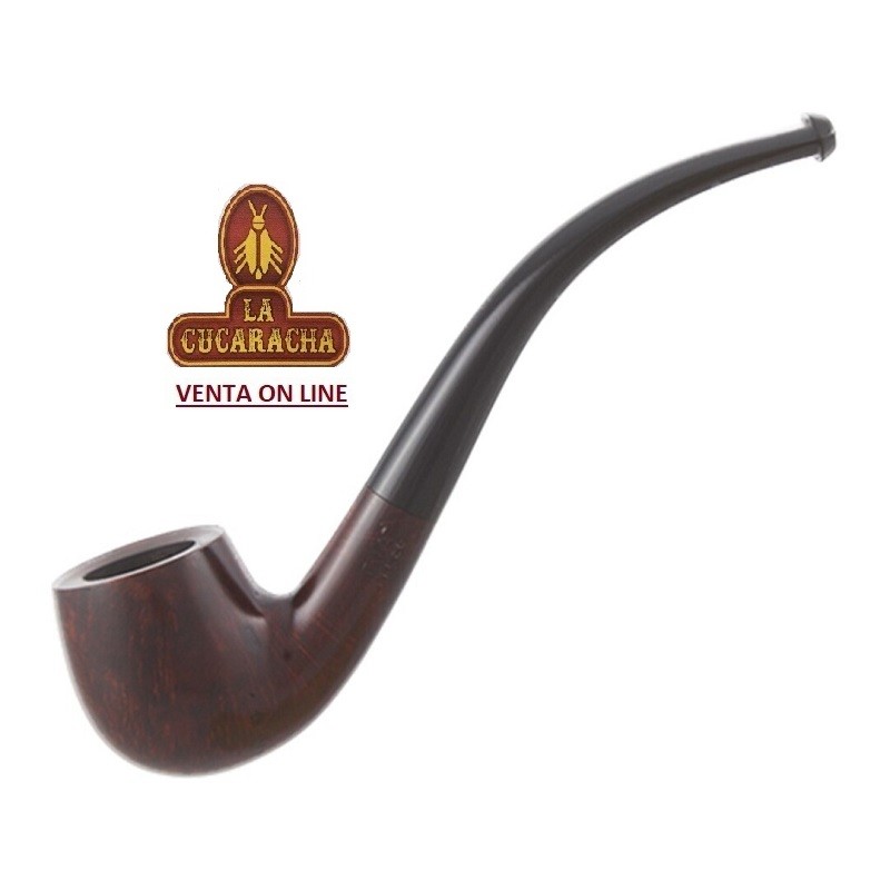 WBC-20536-ENA BRUKEN-PIPA FUMAR BENT BILLIARD LISA CHURCHWARDEN MINI.