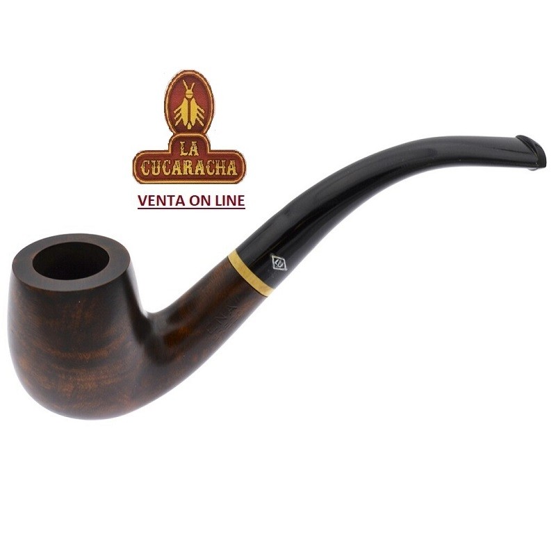 BC-T-21016-ENA BRUKEN-PIPA FUMAR BENT BILLIARD LISA PEQUEÑA 407.