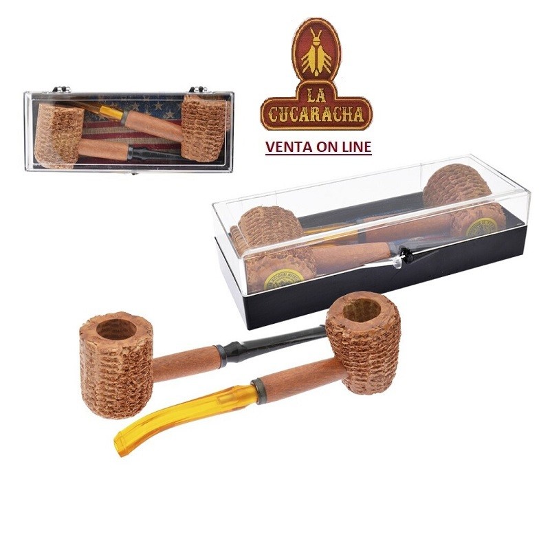 SMT-21083-MISSOURI-PIPA FUMAR MAZORCA MAIZ SET 2 LET FREEDOM RING.