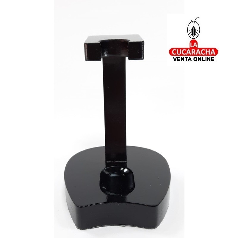 C-PC0041-PIPERO 1 REPOSAPIPAS MADERA COLOR NEGRO.